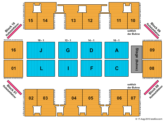 Leipzig Arena Seating Chart